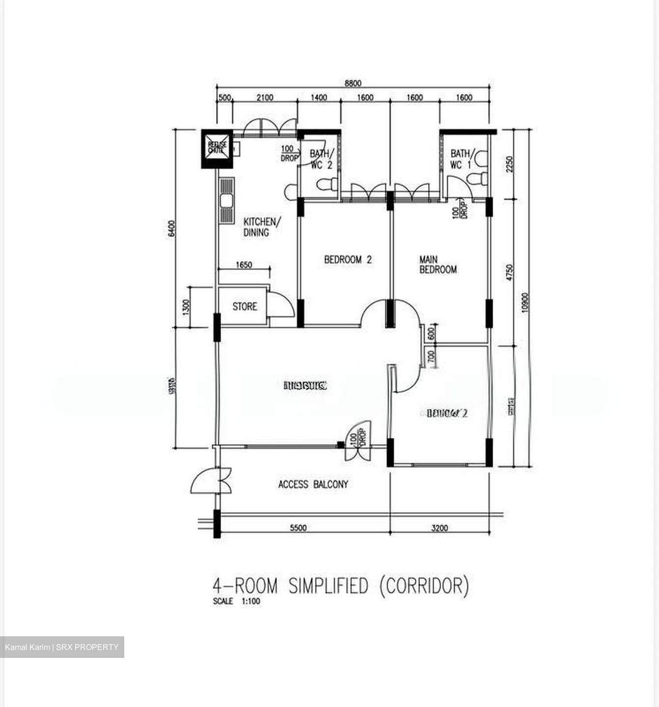 Blk 521 Hougang Avenue 6 (Hougang), HDB 4 Rooms #604827301